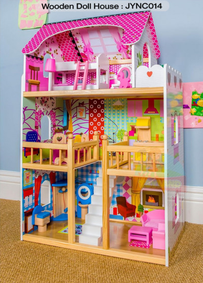 Wooden Doll House : JYNC014